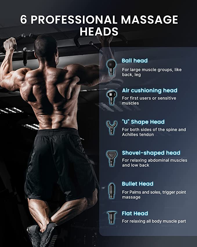 6 RENPHO Power Massage Gun for fitness and recovery.